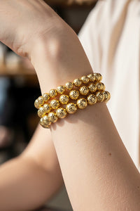 Libby Hammered Stretch Bracelets