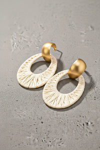 Emily Oval Earrings