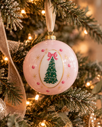 Decoupage Ball Ornaments
