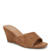 Janet Suede Wedge Slide