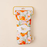 Quilted Sunglass Case | Sage Bouquet