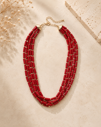 Santorini Beaded Necklace