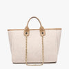 Kristina Striped Tote