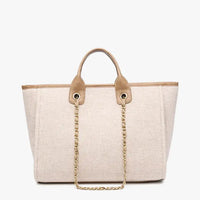 Kristina Striped Tote