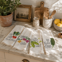 Veggies Printed Dishtowels