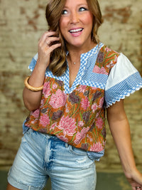 THML Lucas Floral Top