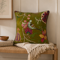 20" Velvet Printed Pillow
