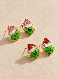Little Green Mischief Earrings