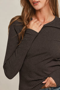 Lee Solid Casual Top
