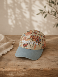 Glory To God Floral Cap