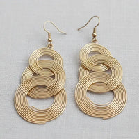 Aimee Tassel Hoop Earrings