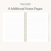 Blue Stripes Undated Planner