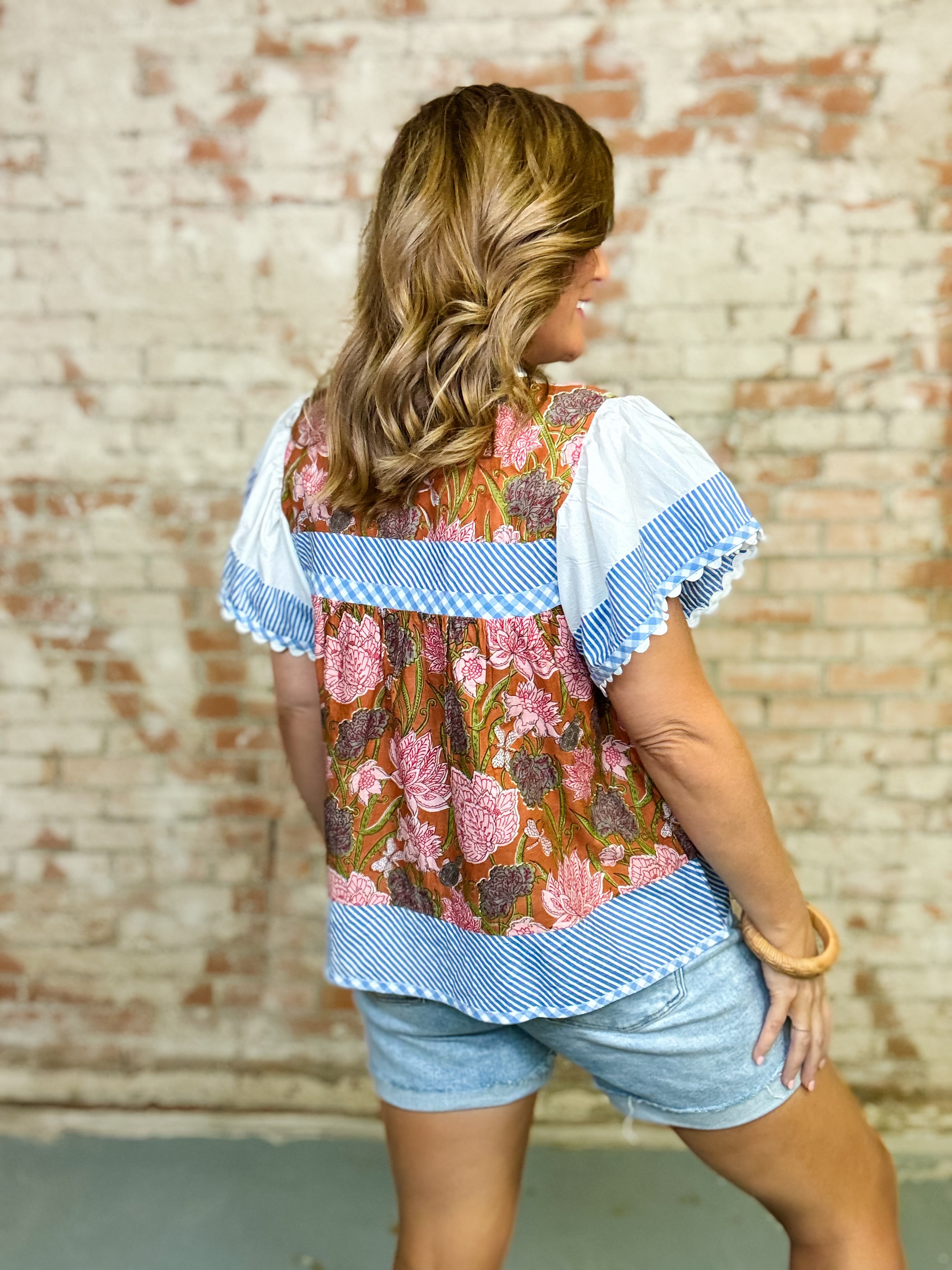 THML Lucas Floral Top