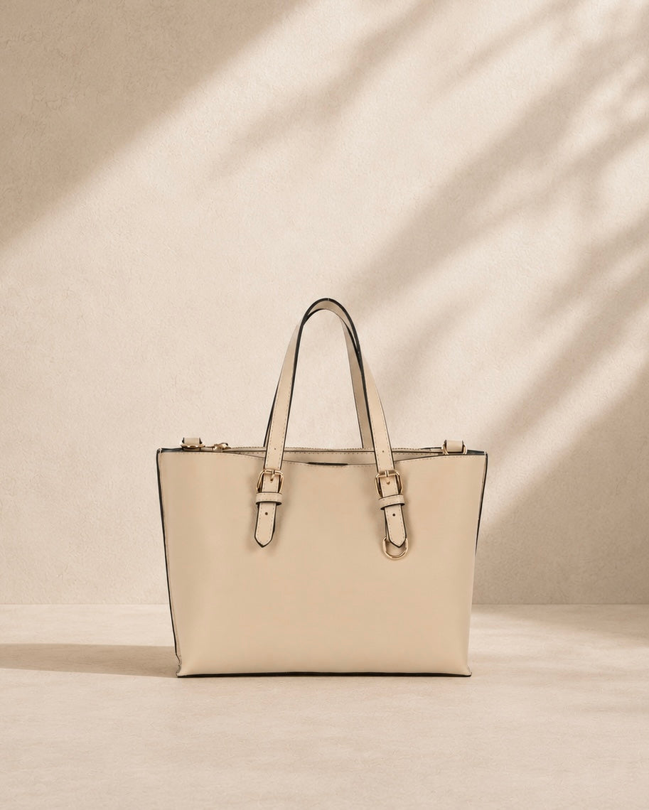 Mauri Buckle Strap Satchel