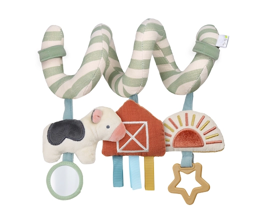 Farm Spiral Car Seat Activity Toy