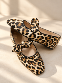 Shu Shop April Leopard Flat