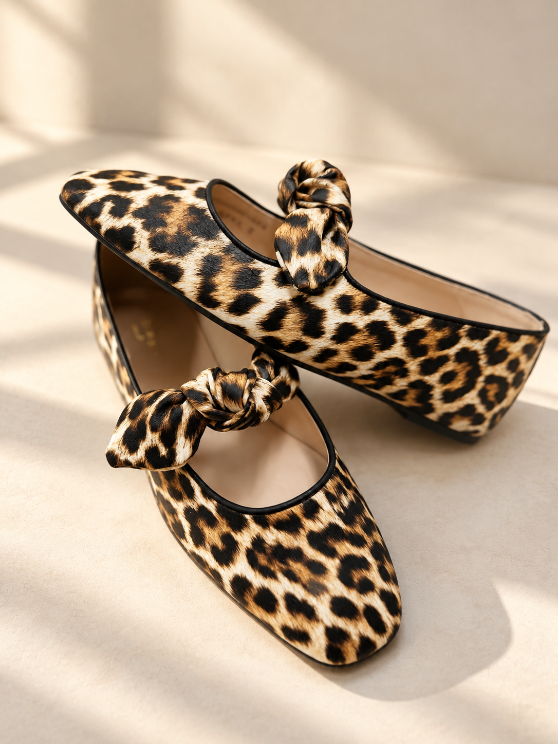 Shu Shop April Leopard Flat