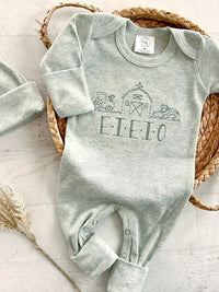 Farm Baby Romper