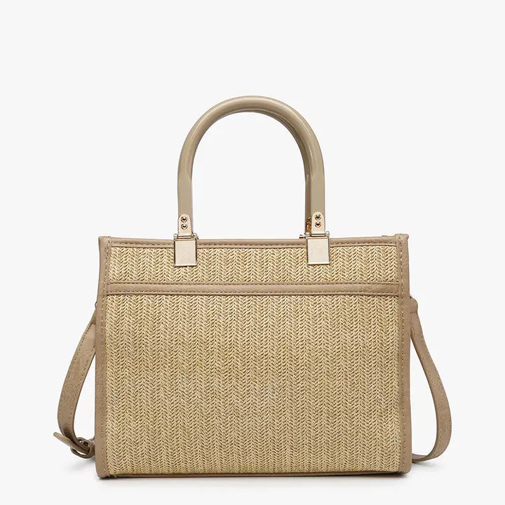 Kandi Rattan Satchel