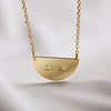 Crescent Dwell Necklace | Psalm 27:4