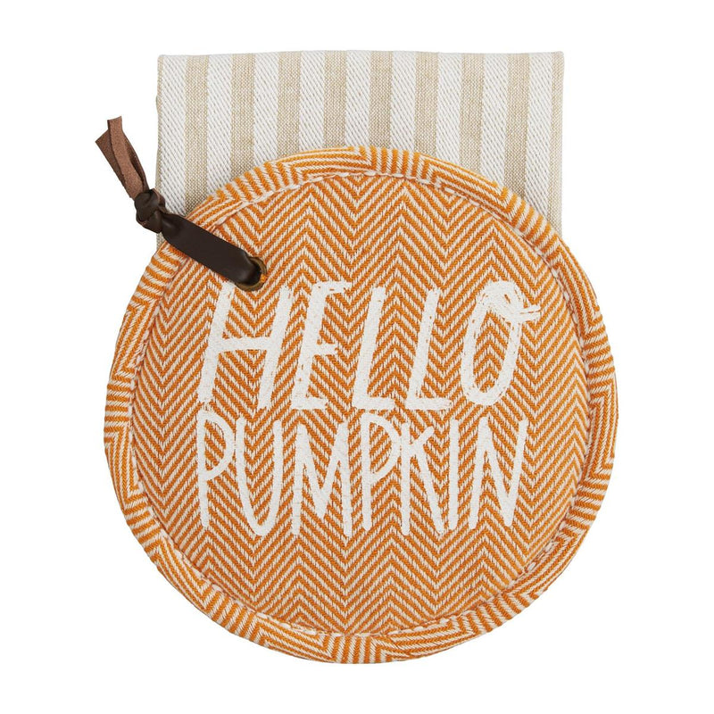Mud Pie Fall Potholder Set