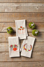 Mud Pie Fall French Knot Towel