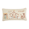Mud Pie Embroidered Nativity Pillow