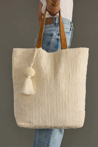Kylee Corduroy Tote