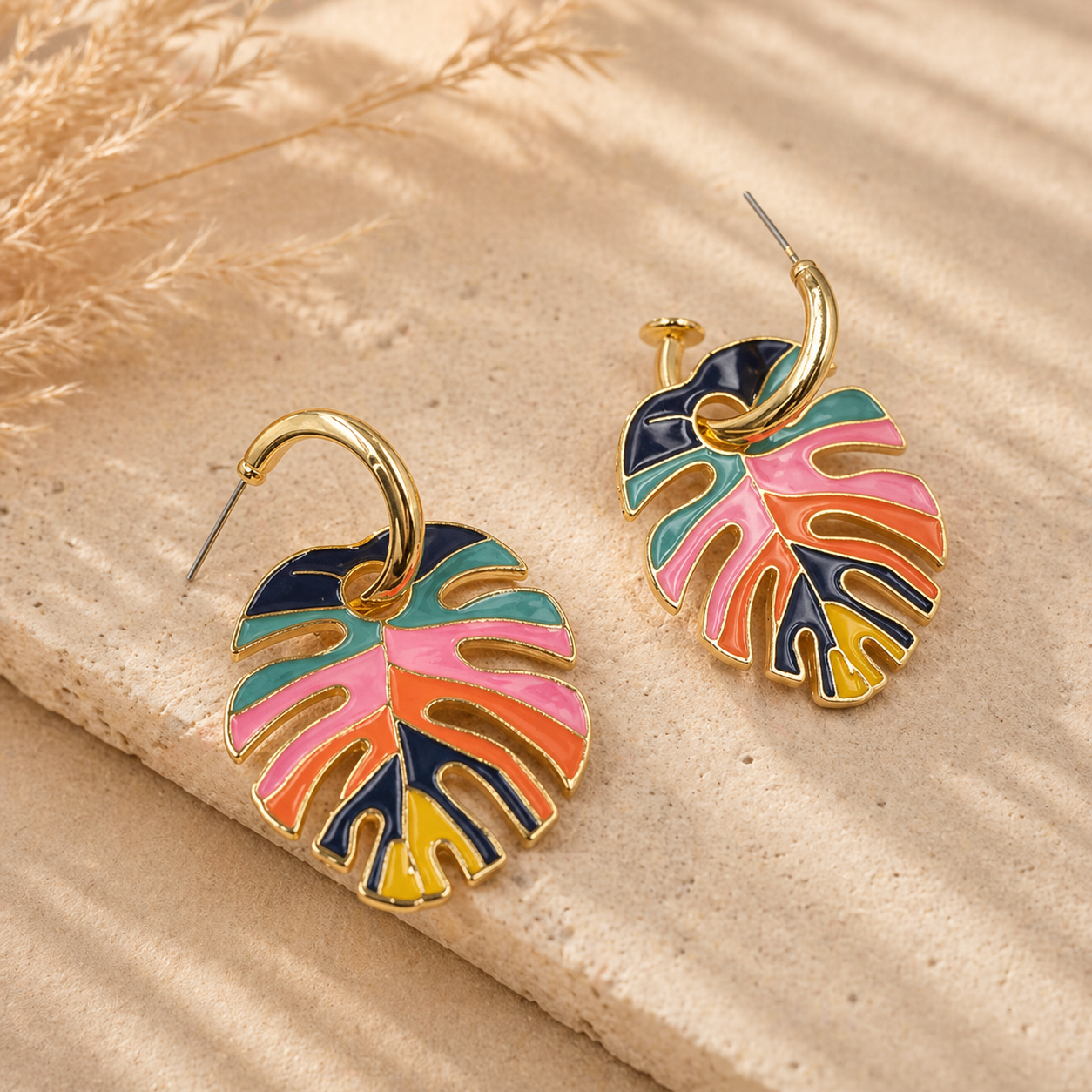 Kai Leaf Earrings