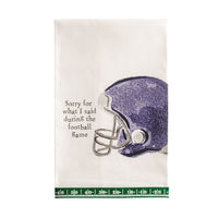 Mudpie Sorry For Tailgate Towel