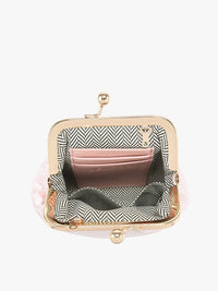 Cleo Holiday Coin Pouch Crossbody - FINAL SALE