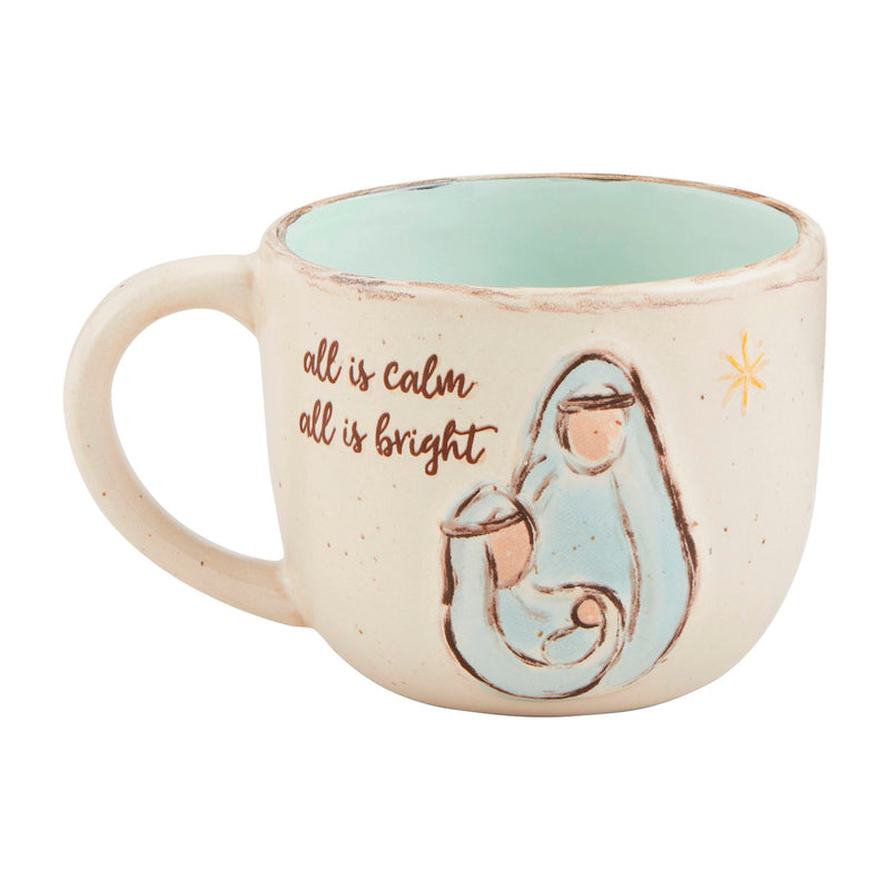 Mud Pie Nativity Church Mug Collection