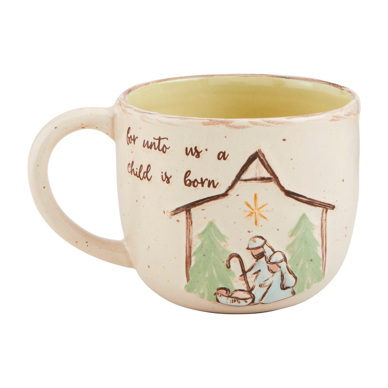 Mud Pie Nativity Church Mug Collection