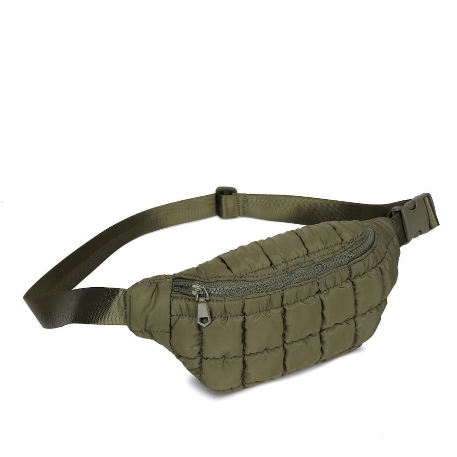 Resurgence Quilted Puffer Belt Bag