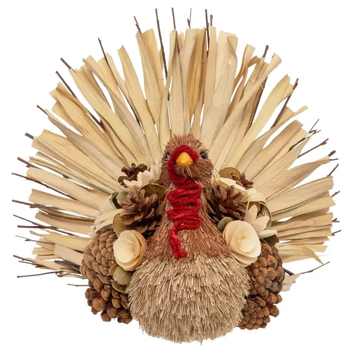 Theo Natural Flower Turkey Decor