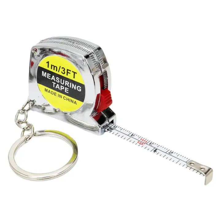 Mini Measuring Tape Key Charm