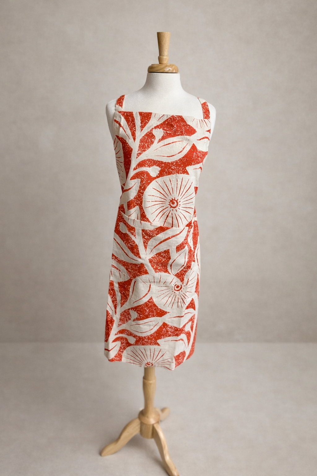 Floral Crossback Apron