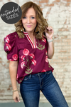Jess Floral Print Top