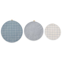 Dusty Blue Dish Cover Set