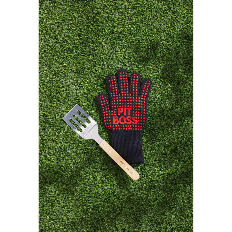 Mud Pie Grill Glove & Spatula Set
