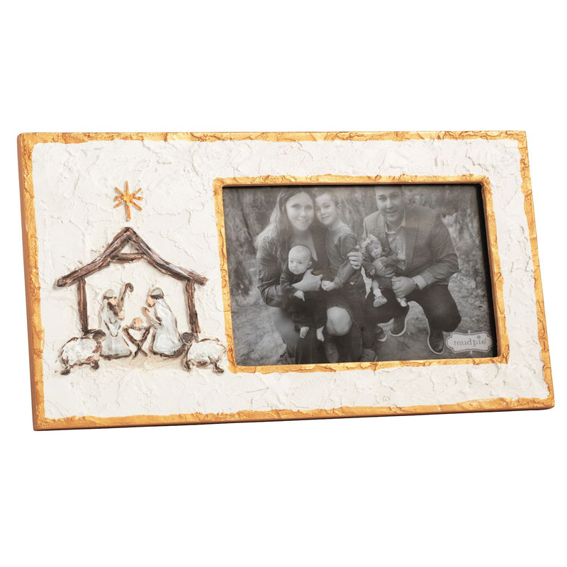 Mud Pie Nativity Frame