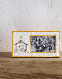 Mud Pie Nativity Frame