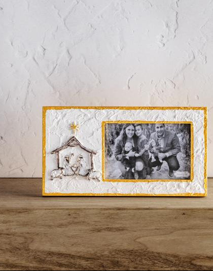Mud Pie Nativity Frame