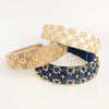 Claire Beaded Mesh Headband