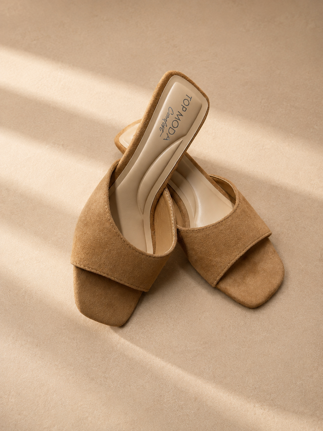 Janet Suede Wedge Slide