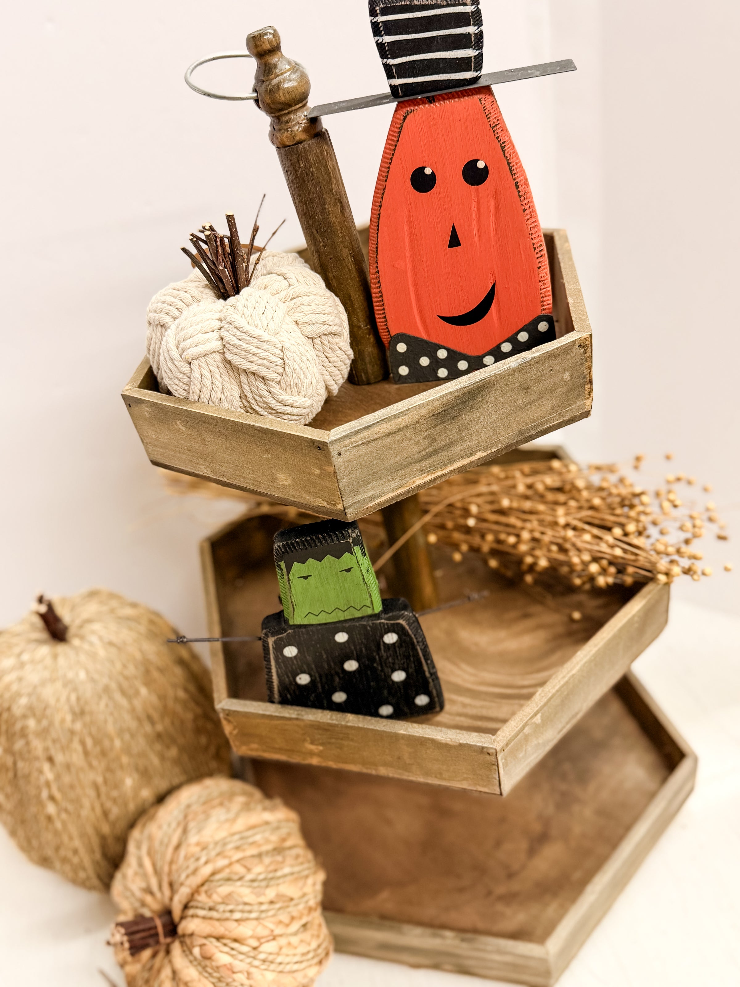Halloween Wooden Sitters