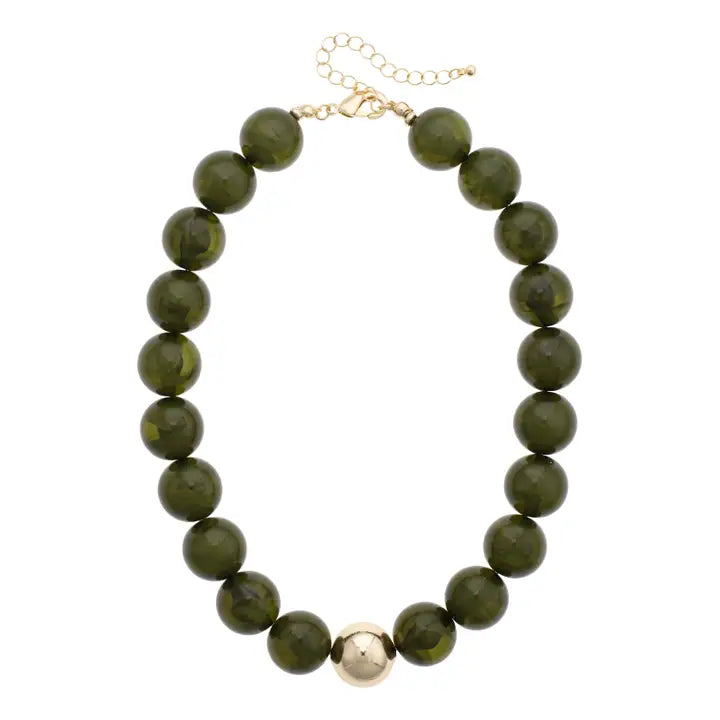 Marjorie Beaded Necklace