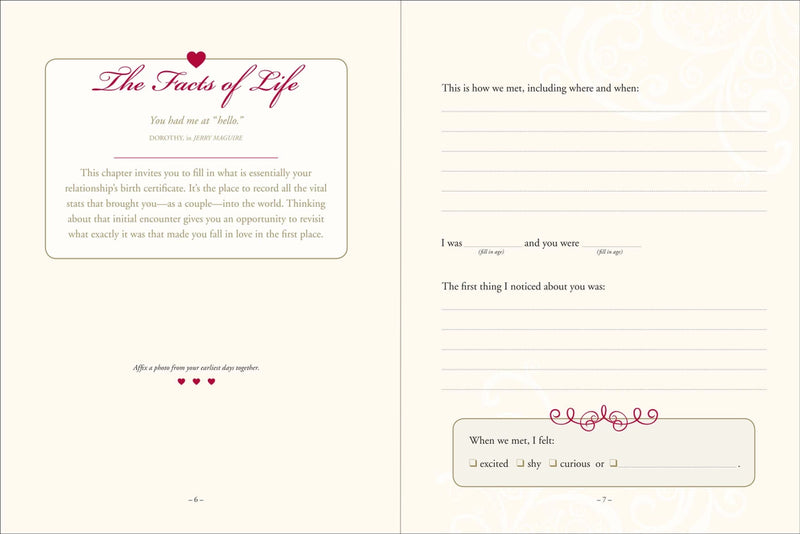 Why I Love You Journal