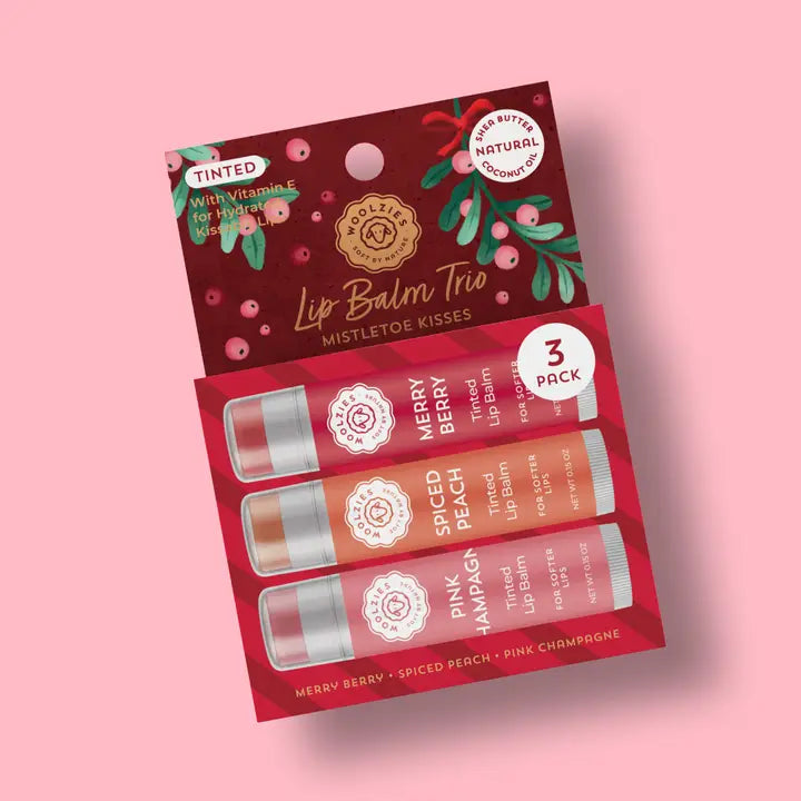 Mistletoe Kisses Lip Balm Set