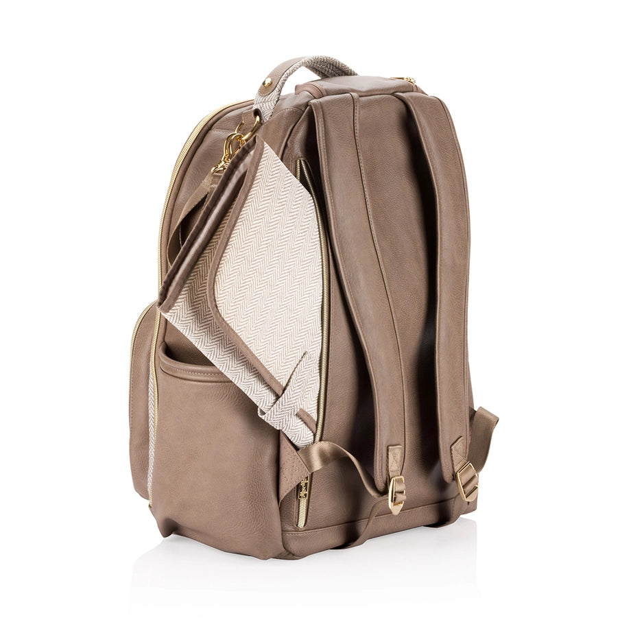Vanilla Latte Boss Plus Backpack Diaper Bag